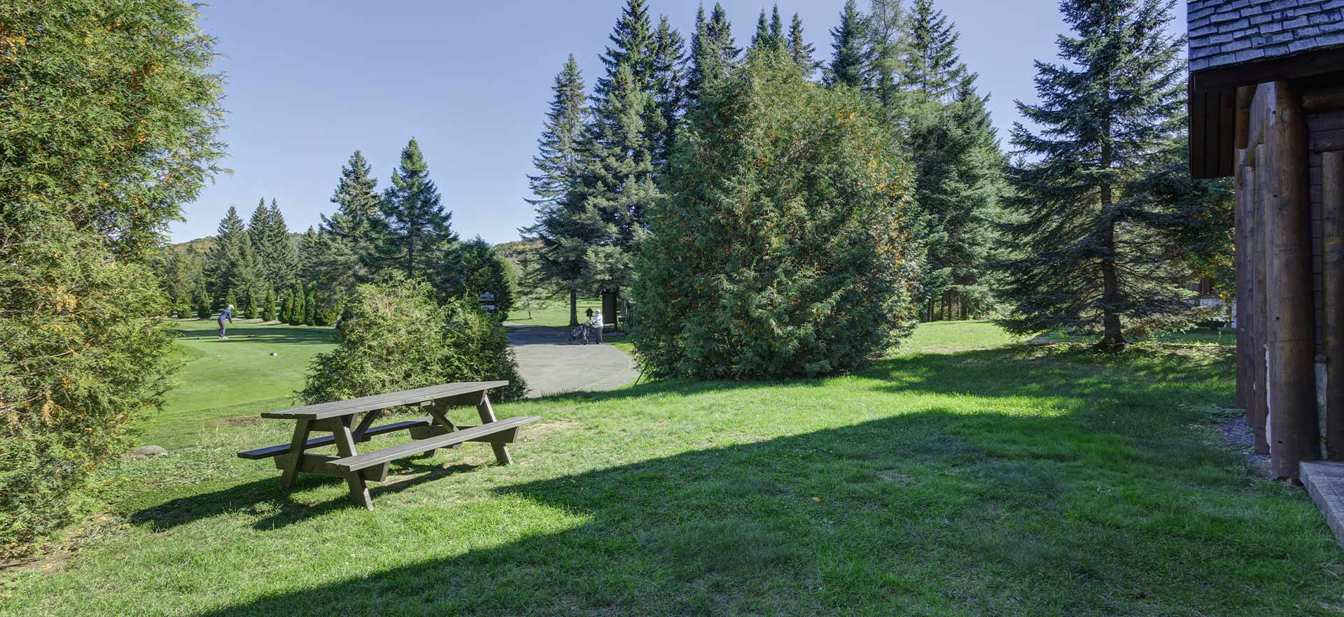 Chalet La Sérénité 1 chambre - Chalets Royal Laurentien - été